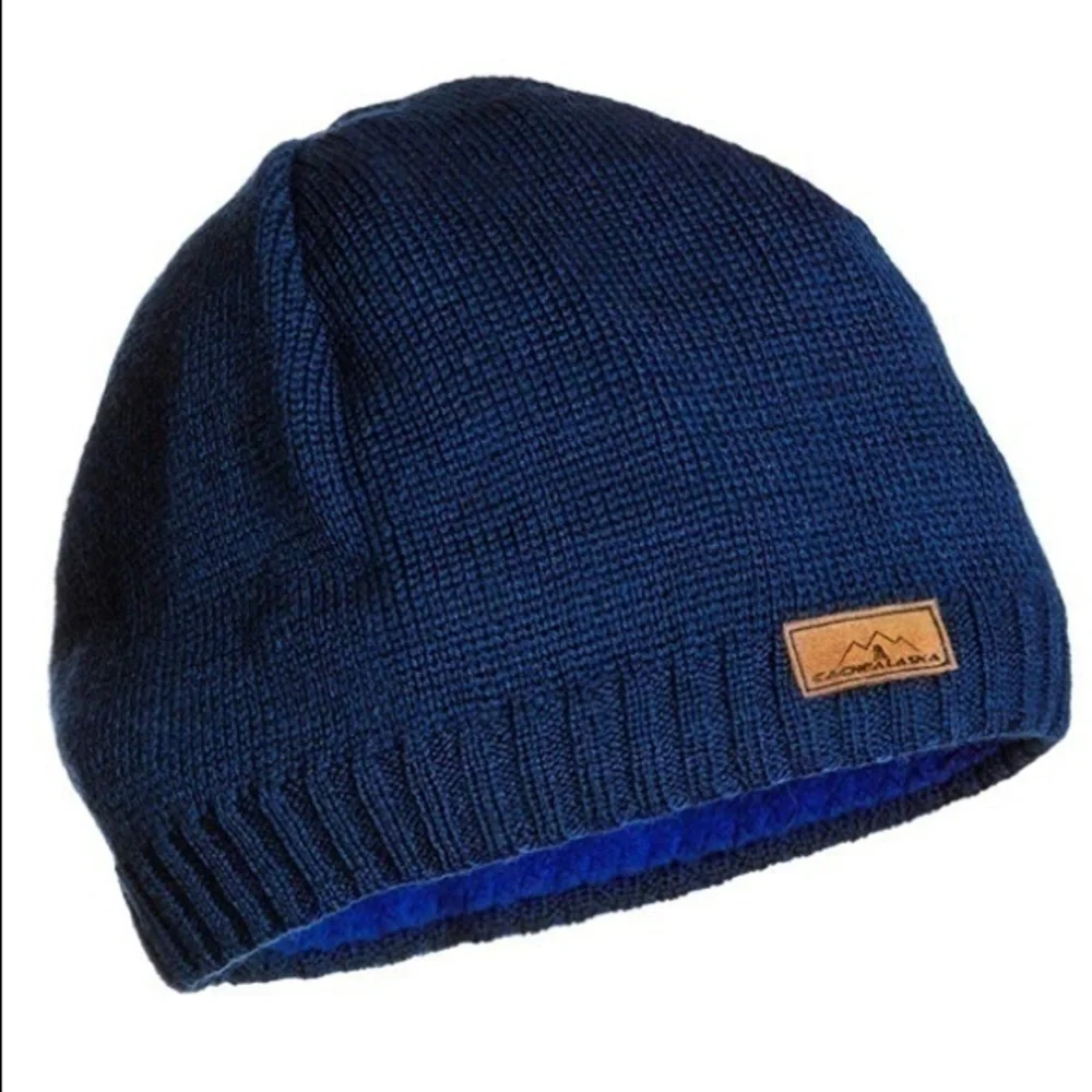 Unisex Blue Beanie Hat